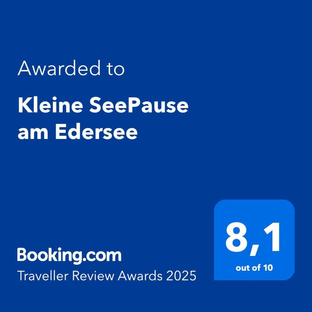 Kleine Seepause Am Edersee Scheid  Kültér fotó